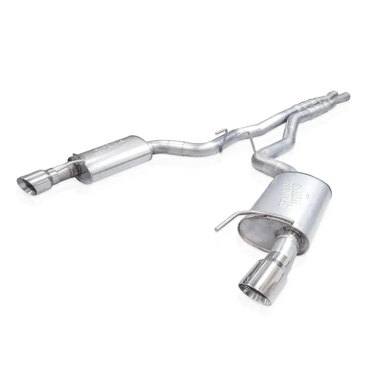 Stainless Works 2024 Mustang Gt Catback Dual Tips 1