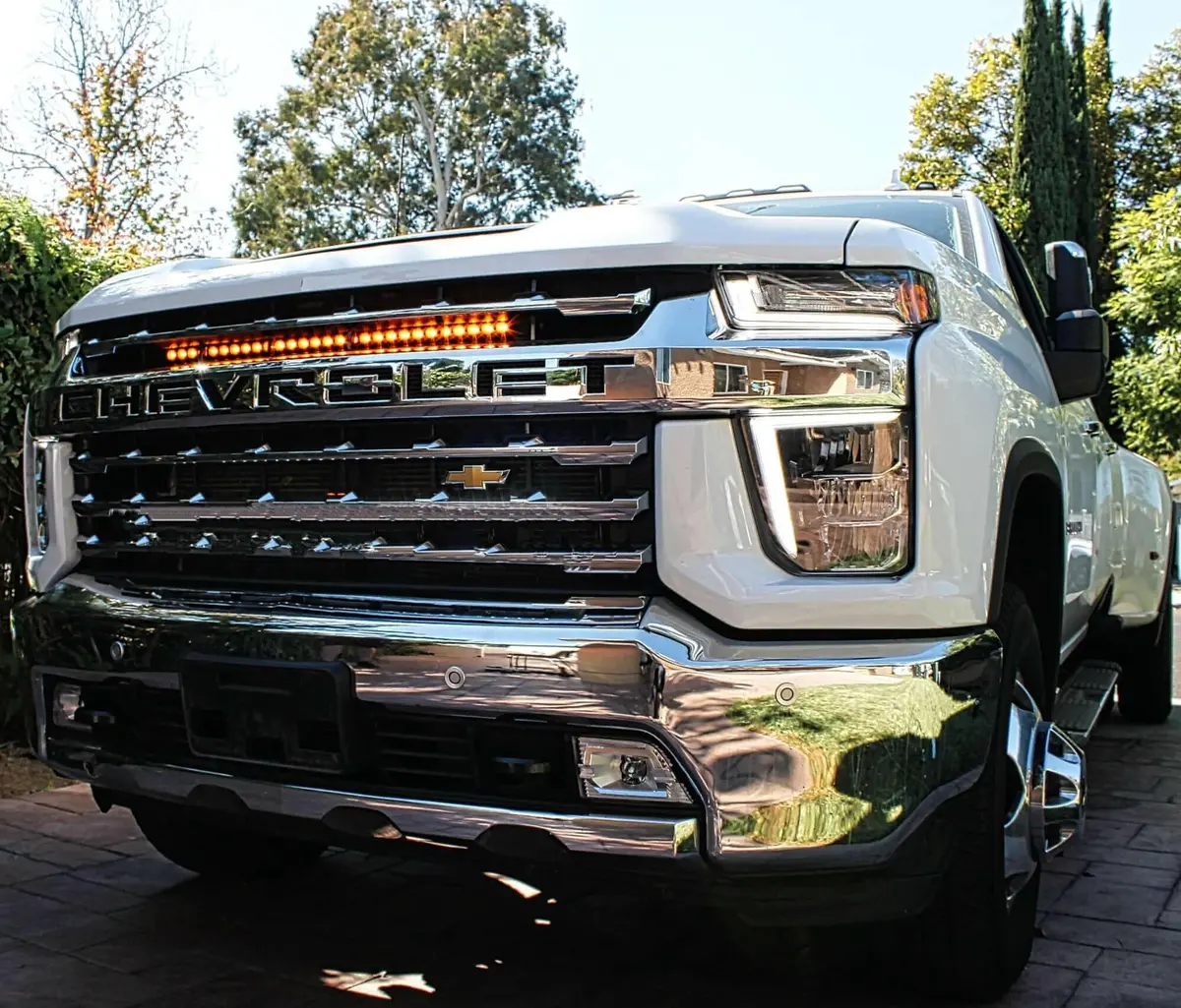 2020+ Chevrolet Silverado 2500/3500Hd Single 30In Light Bar 1