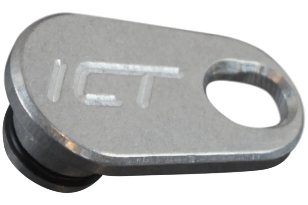 Ict Billet Map Sensor Vacuum Port Block Off Plate Compatible W/ Ls3 Lsa Ls9 Lt4 Holley Hi Ram / Hellcat 2