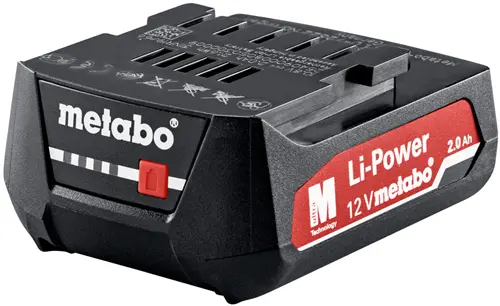 Metabo 625406000 | 12V | Li-Power Accu | Air Cooled | 2,0Ah - 625406000 1