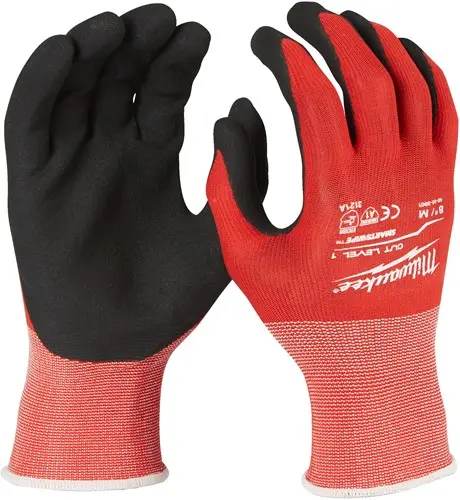 Milwaukee Accessoires Gedipte Werkhandschoenen | Snijklasse 1 A - 7 S | 1 Paar - 4932479712 1