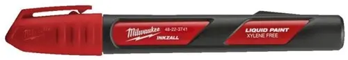 Milwaukee Accessoires Inkzall Verf Marker | Rood - 4932492143 1