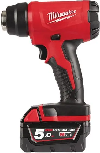 Milwaukee M18 Bhg-502C Accu Heteluchtpistool - 18V 5.0Ah Li-Ion - 4933459772 1