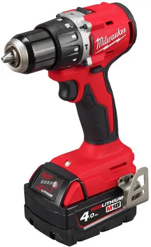 Milwaukee M18 Blpdrc-422C M18 Klopboormachine 60Nm Compact Brushless, 1 X 4,0 Ah 1X 2,0Ah - 4933492825 2