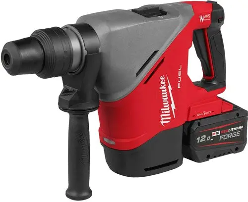 Milwaukee M18 Fhaco540-122C Accu Combihamer | One-Key | 40Mm | Sds-Max | Incl 2 X M18 Fb12 Accu's En M12-18Fc Lader | In Transportkoffer - 4933493138 2