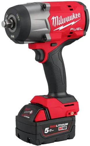 Milwaukee M18 Fhiw2f12-502X M18 Fuel™ Slagmoersleutel 1 2 High Trq, 1491Nm Frictiering, 2 X 5,0 Ah - 4933492783 2