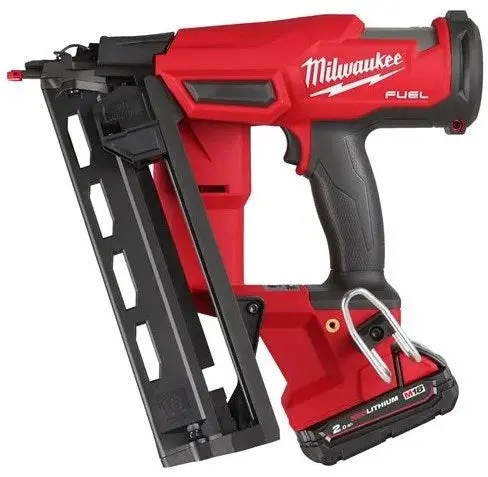Milwaukee M18 Fn16ga-202X | M18 Fuel 16 Ga Afwerkingstacker | 32-63Mm | 18V | 2.0Ah Li-Ion Accu - 4933478092 1
