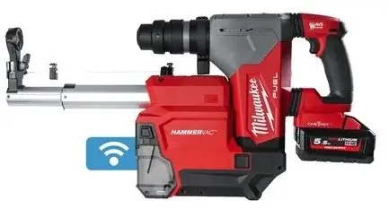 Milwaukee M18 Onefhpx Del-552C | Sds-Plus Boorhamer Met Stofafzuiging | Set | 2X 5,0Ah Accu - 4933478498 1