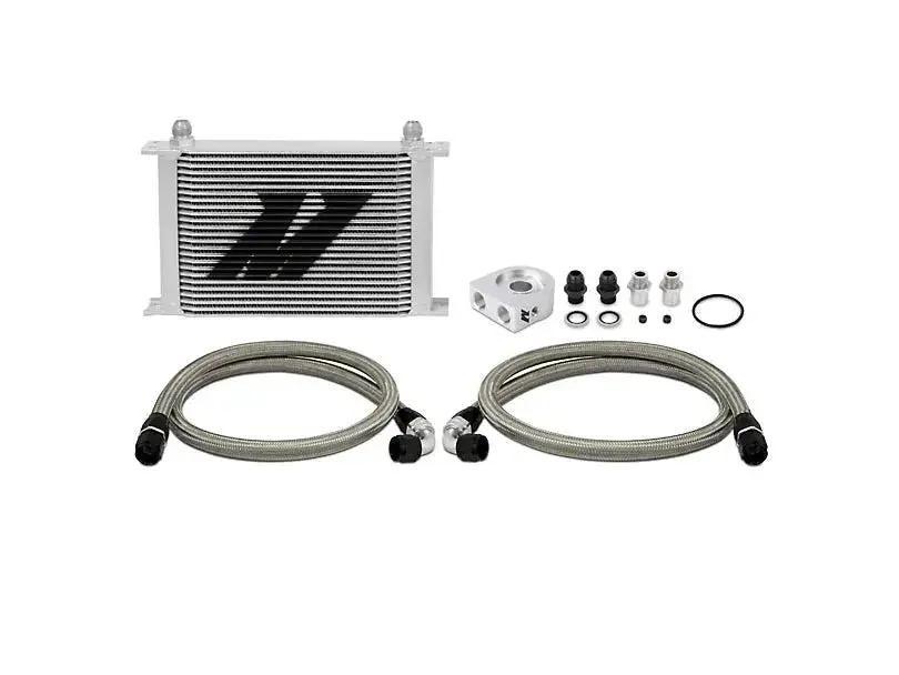 Mishimoto Universal 25-Row Non-Thermostatic Oil Cooler Kit; Silver 1