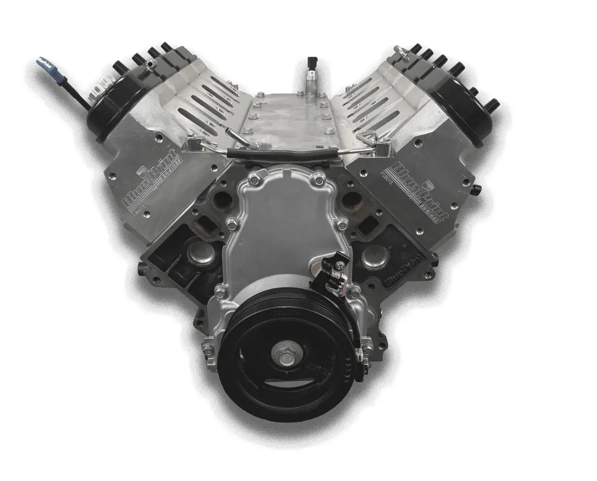 Blueprint Engines Pro Series Chevy Ls 376 C.I.D. 530 Hp Long Block Crate Engine 2