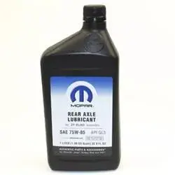 Mopar Replacement 75W85 Gear Oil 68083381Aa 1
