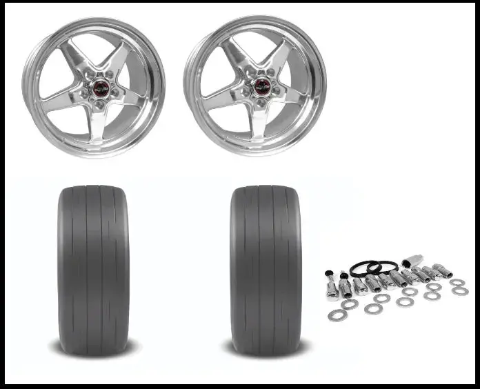 Dodge Charger Challenger 300 Budget Rear Drag Pack With 305 45 Et Street R Tires 2