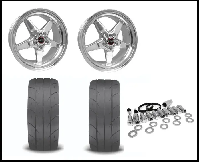 Dodge Charger Challenger 300 Budget Rear Drag Pack With Street S/S Tires 3