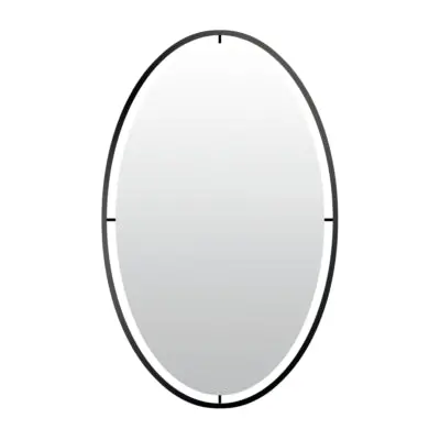 Len-Fra Wandspiegel Salem Zwart 60 Cm | 2 Stuks 1