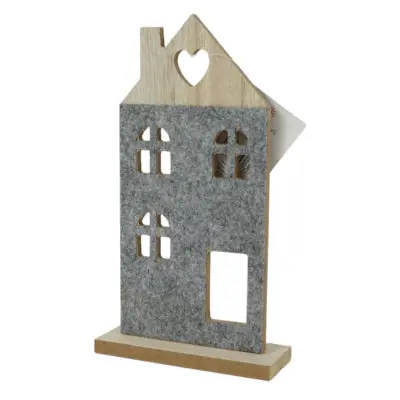 Decoratie Huisje 21 Cm | 24 Stuks 1