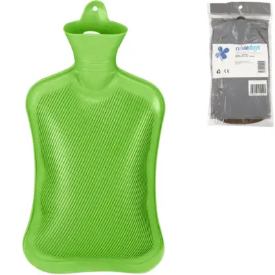 Relaxdays Warmwater Kruik Groen 2 L | 6 Stuks 1