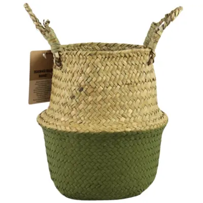 Mand Zeegras Olijfgroen Bruin 22 Cm | 8 Stuks 1