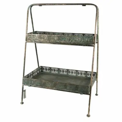 Noor Living Etagere Messingkleurig 67 Cm | 4 Stuks 1