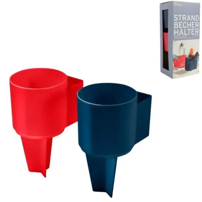 Tchibo (R) Strand Bekerhouder 18 Cm Set Van 2 Ve24 | 24 Stuks 1