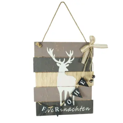 Hanger Frohe Weihnachten 27,5 Cm | 12 Stuks 1