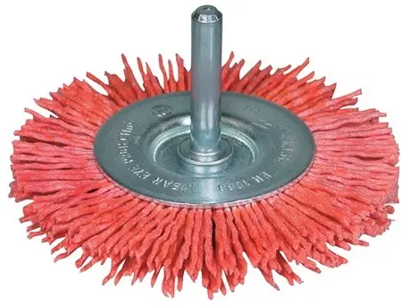 Promat Tecwerk Ronde Borstel | D. 100 Mm | Nylon Korreling 80 10 Mm | 4500 Min-¹ - 4000841192 1