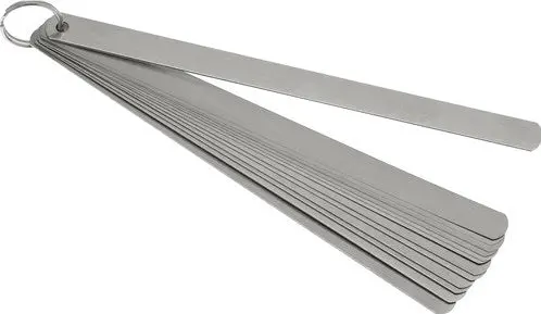 Promat Tecwerk Voelermaat | Bladsterkte 0,05-1,0 Mm | Staal | Lengte 200 Mm Aantal Bladen 13 St. - 4000858467 1