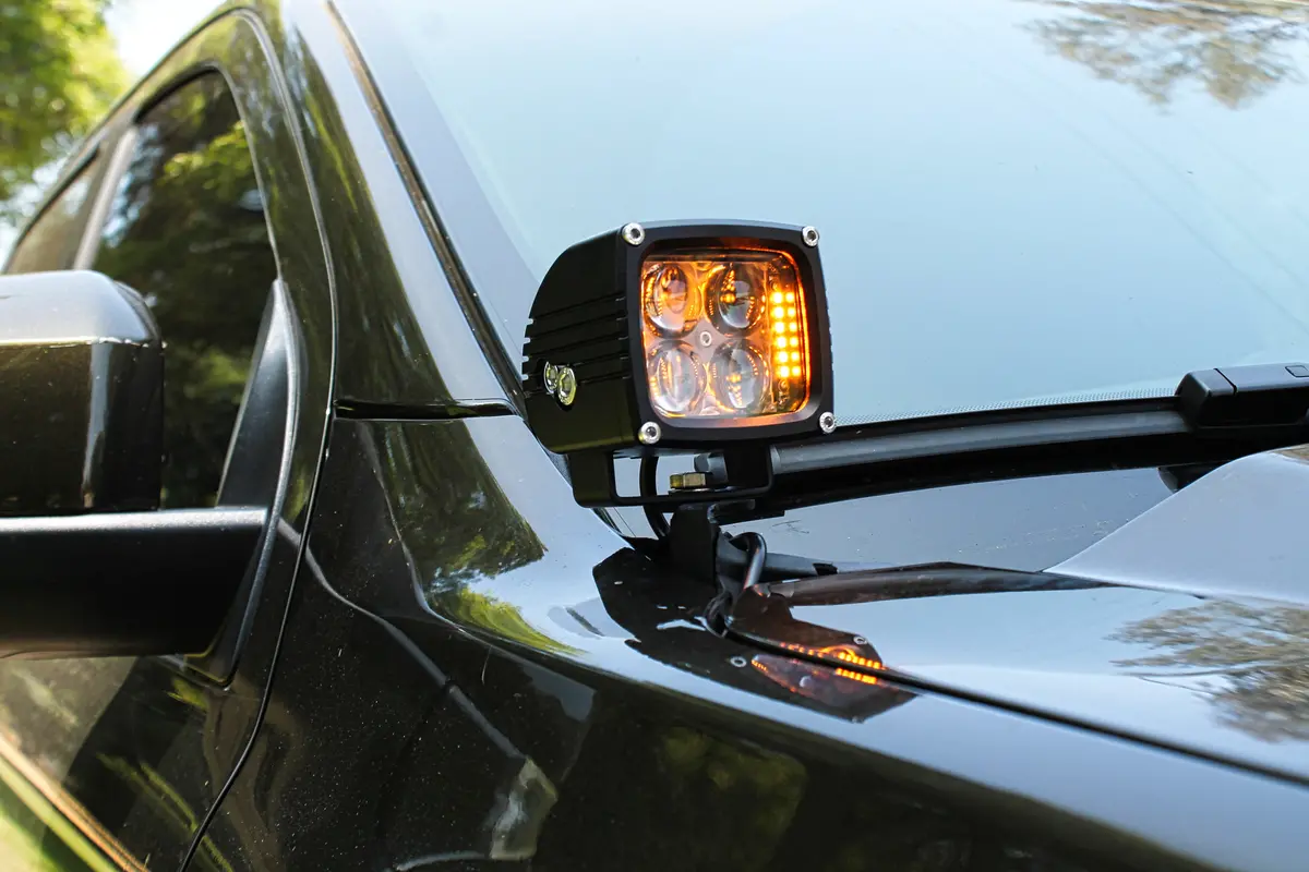 2024+ Ford Ranger Raptor Hood Mount/Ditch Lights 2