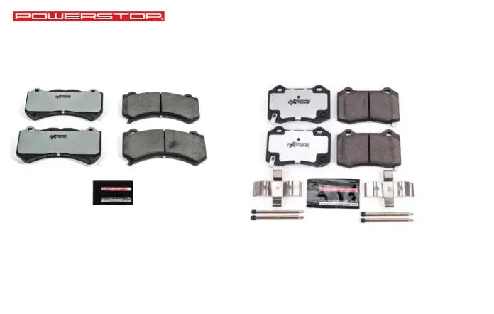 Powerstop Z26 Extreme Street Front & Rear Pads (6 Piston) 2015-2023 Charger / Challenger 1