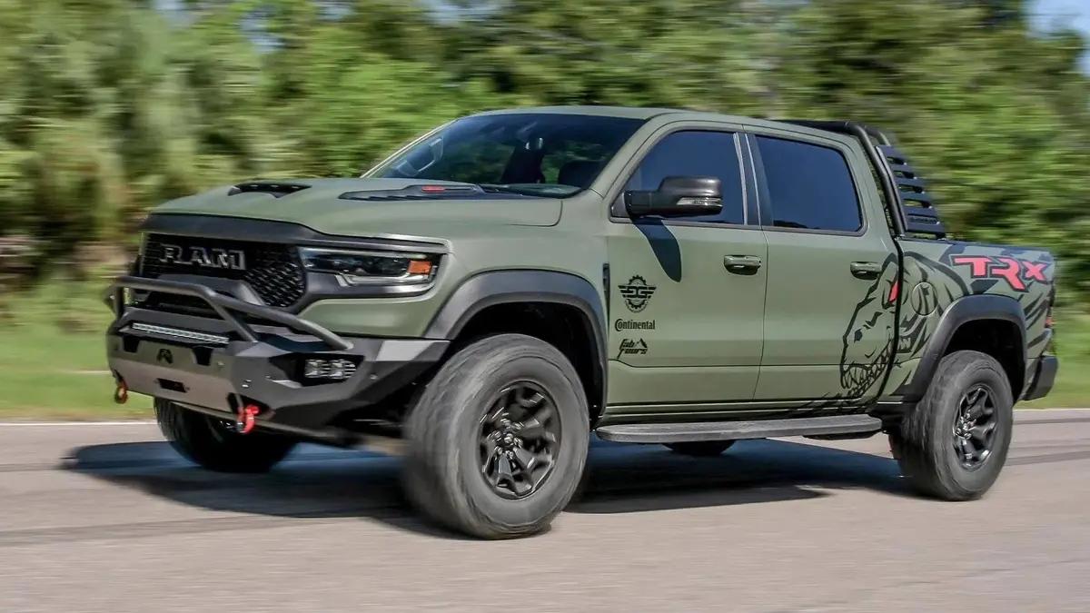 Fab Fours Inc 21-24 Ram 1500 Trx Matrix Series With Pre-Runner Guard 1