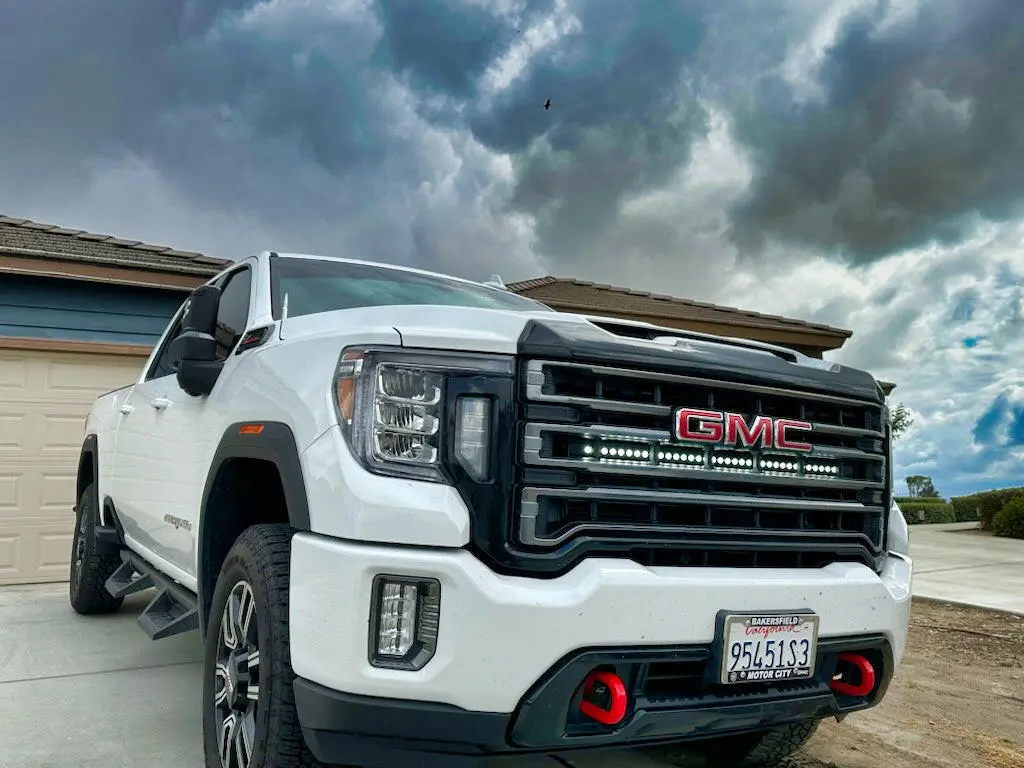 2020+ Gmc Sierra 2500/3500Hd Dual 40S Light Bars 5