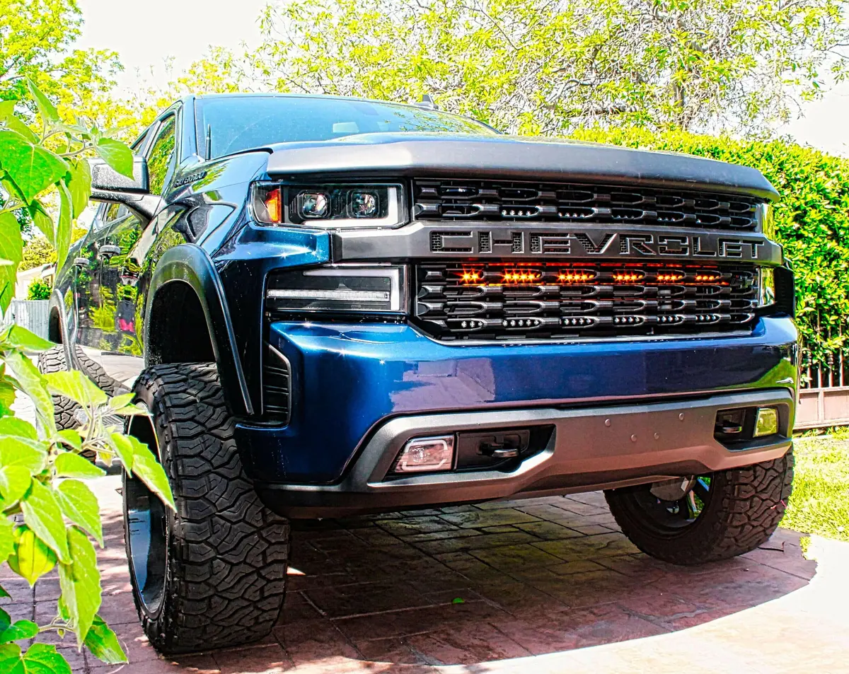 2019-2021 Chevrolet Silverado 1500 Single 40In Light Bar 2