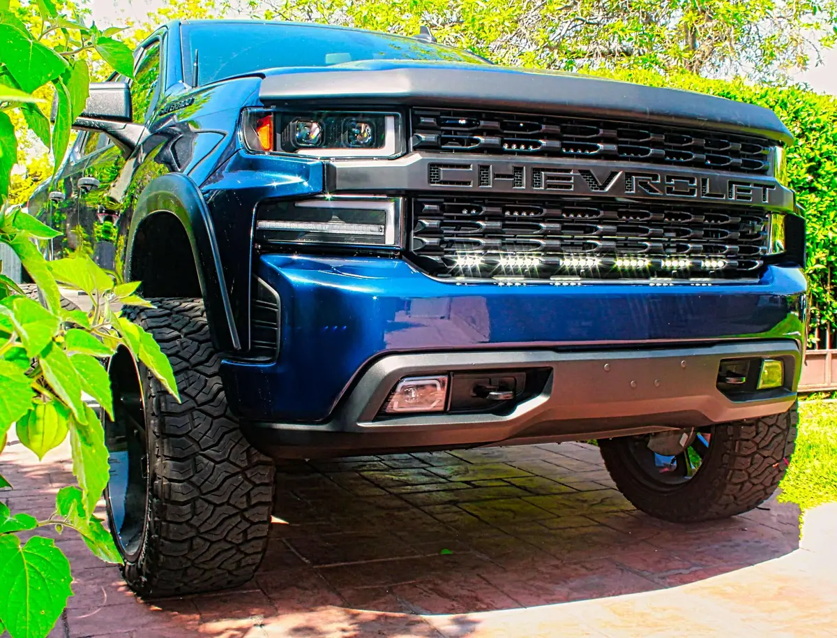 2019-2021 Chevrolet Silverado 1500 Single 40In Light Bar 1