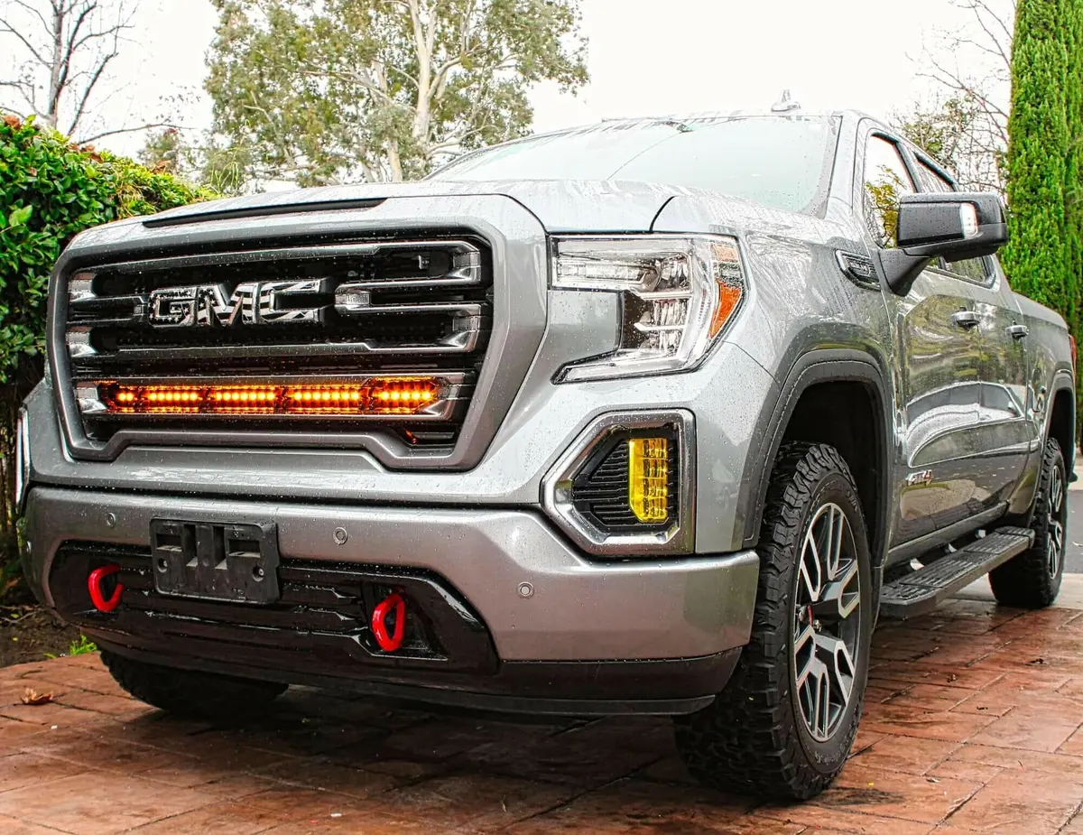2019+ Gmc Sierra 1500 Single 40In Light Bar 2