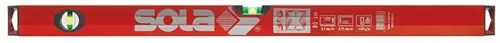 Sola Alu-Waterpas X-Profiel Bigx30, 30Cm 2 Libellen 0,50Mm M Rood - 01370301 - 01370301 1