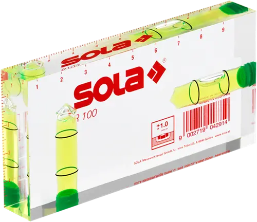 Sola Architecten Waterpas 100X50x15mm R 100 Display Van 10 Stuks (Kim Waterpas) - 01622142 1