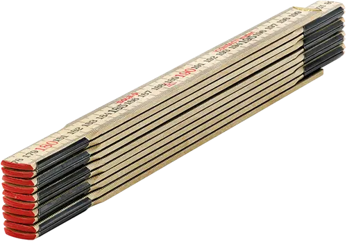 Sola Vouwmeter Hout 2Mtr 10-Ledig Hc2 10 Naturel, Klasse 3 (Contactmeter) - 53010501 1