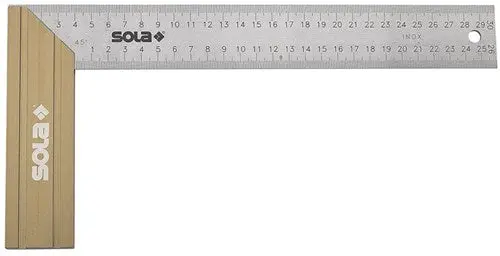 Sola Winkelhaak 300X145mm Srb300 Alu Blok,, Rvs Been - 56012201 - 56012201 1