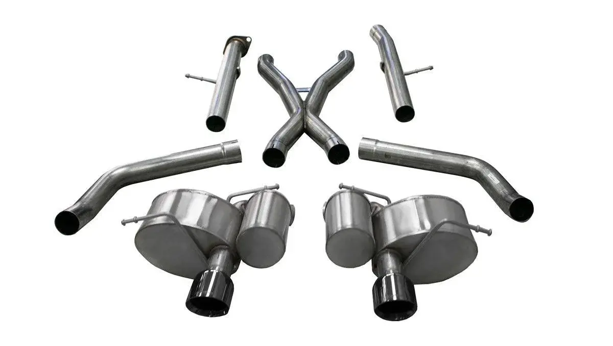 Corsa 12-21 Jeep Grand Cherokee Srt 2.75In Dual Rear Xtreme Cat-Back Exhaust 2