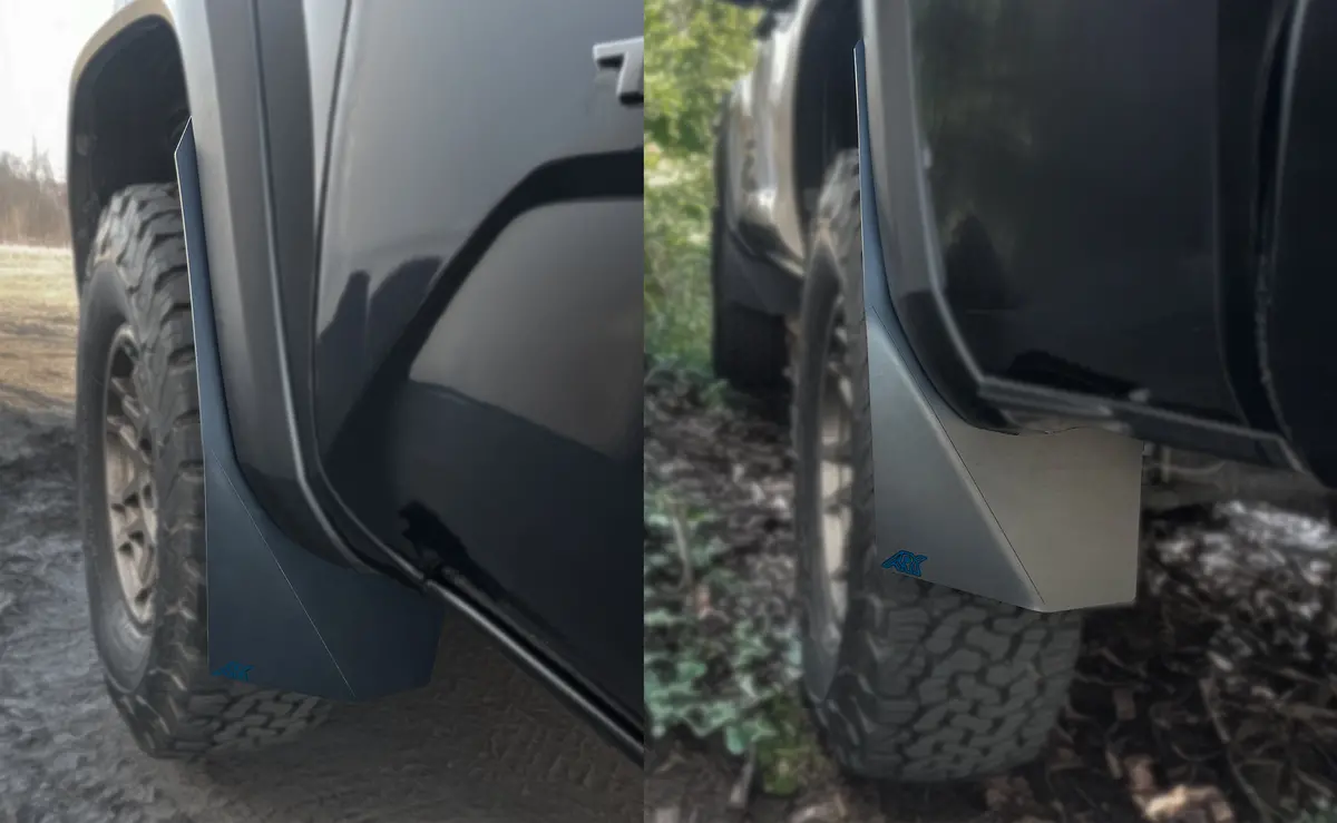 2016-2023 Toyota Tacoma Trixpoly Splash Guards & Mudflap Micros 61