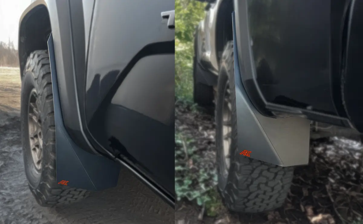 2016-2023 Toyota Tacoma Trixpoly Splash Guards & Mudflap Micros 59