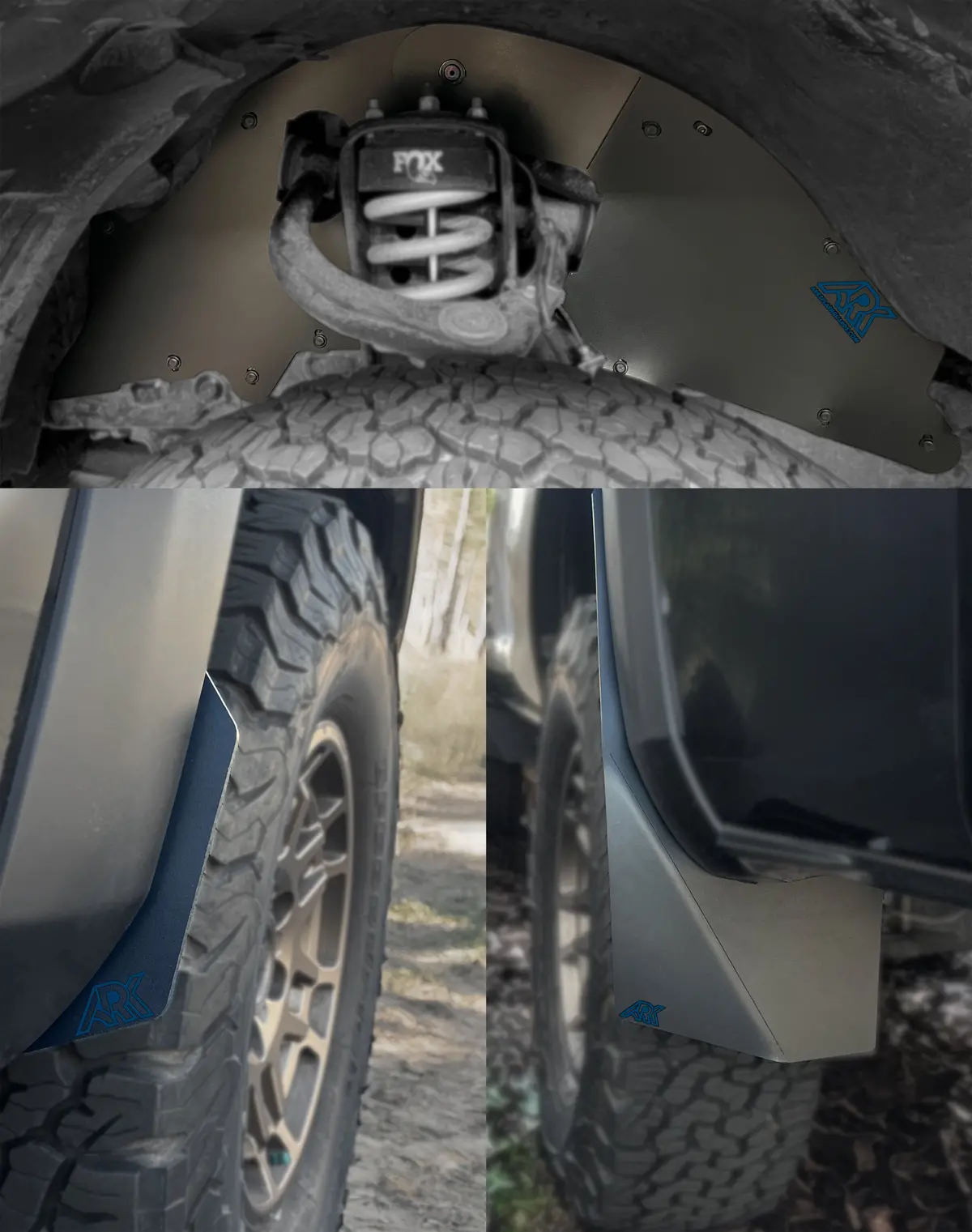 2016-2023 Toyota Tacoma Trixpoly Splash Guards & Mudflap Micros 21