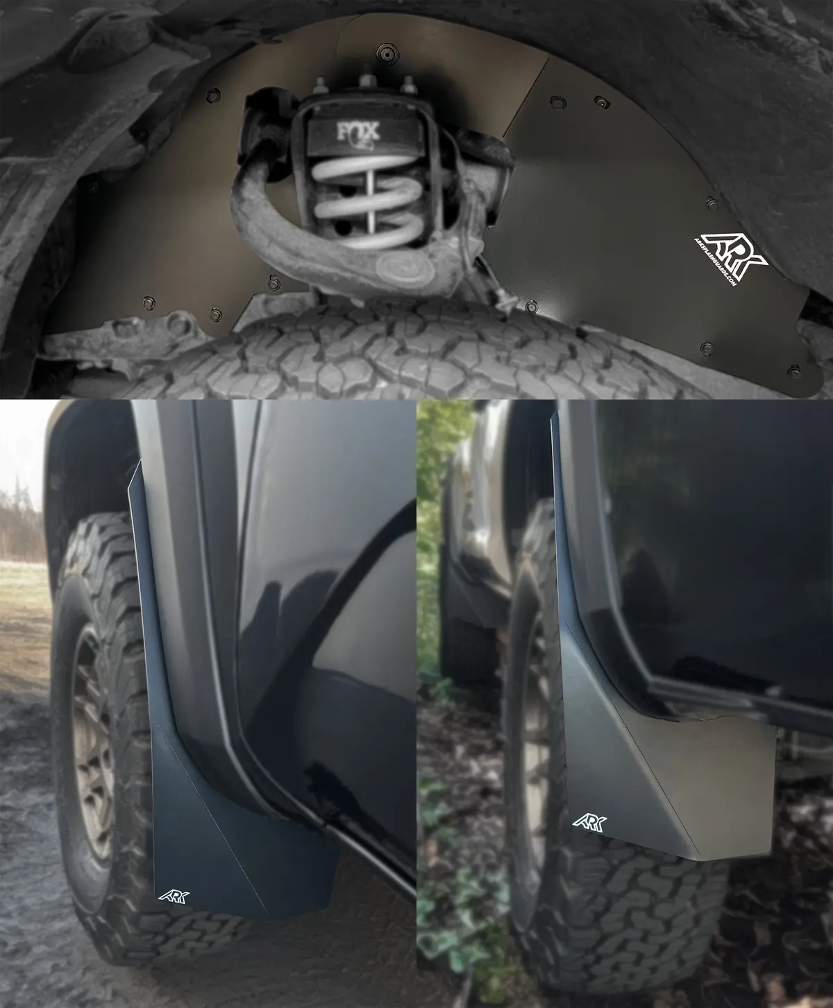 2016-2023 Toyota Tacoma Trixpoly Splash Guards & Mudflap Micros 2