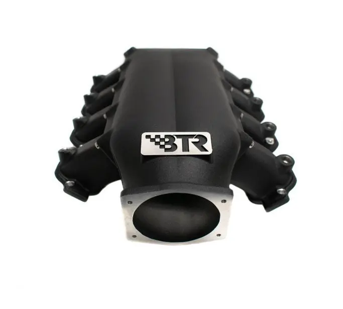 Btr Trinity Intake Manifold - Gen V Lt4 With Injector Holes - Black - Tra-Lt4-Blk 1