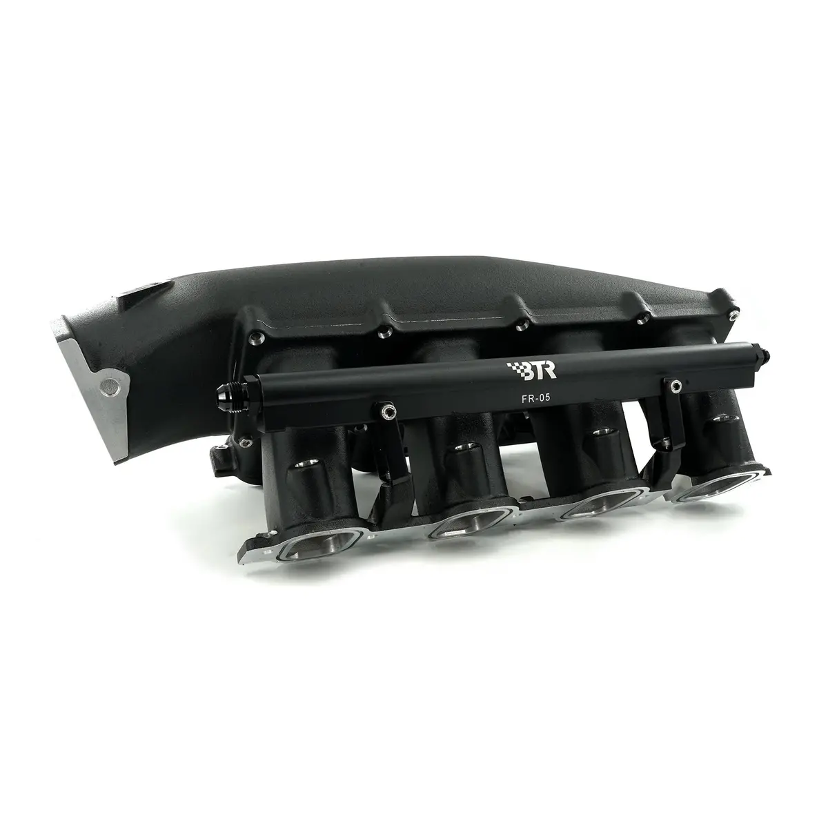 Btr Trinity Mid Length Intake Manifold - Gen V Lt - Black With Injector Holes - Tra-Genv-Inj-Blk-Ml 1