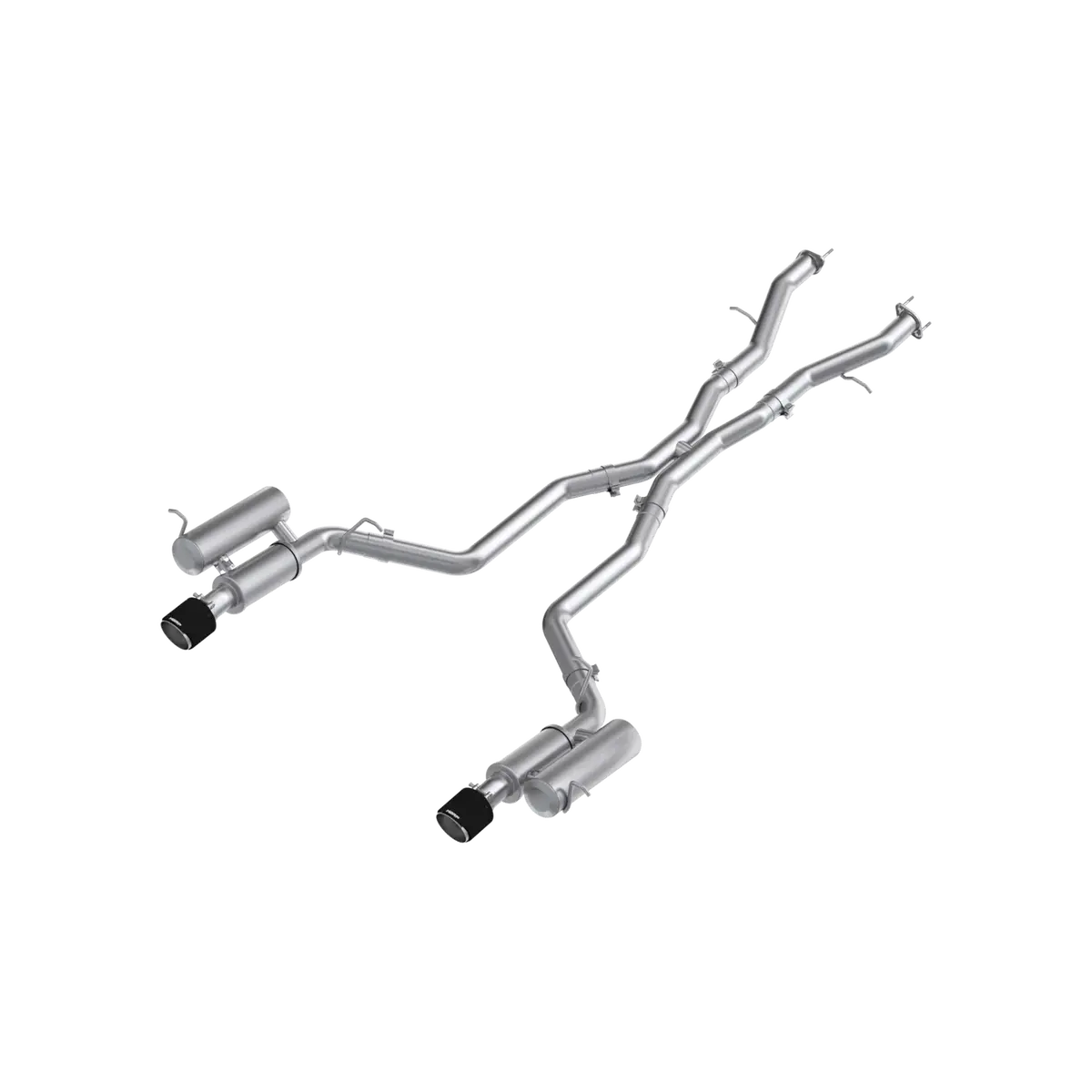 Mbrp 2011-2025 Dodge Durango T304ss 3.0In Cat-Back Dual Rear Exit Exhaust W/ Carbon Fiber Tips 1