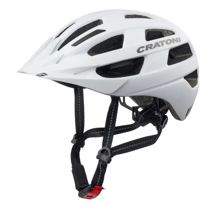 Cratoni Helm Velo-X White Matt S-M 1