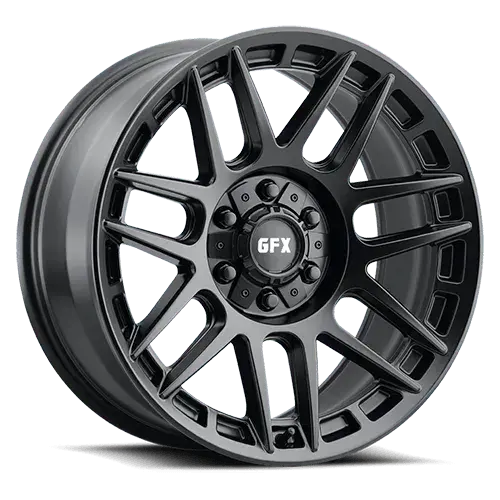 G-Fx Tm8 Matte Black Wheel 1