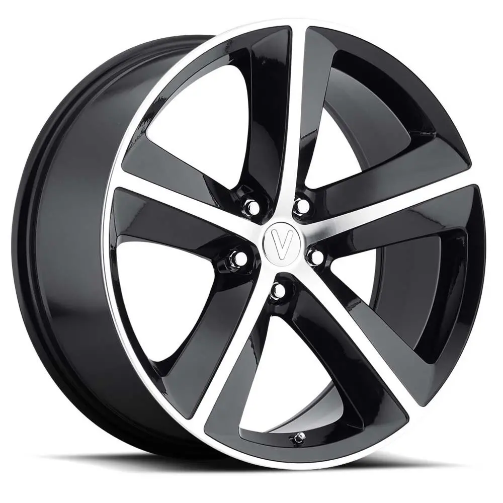 Voxx Replica Challenger Gloss Black Wheel 2