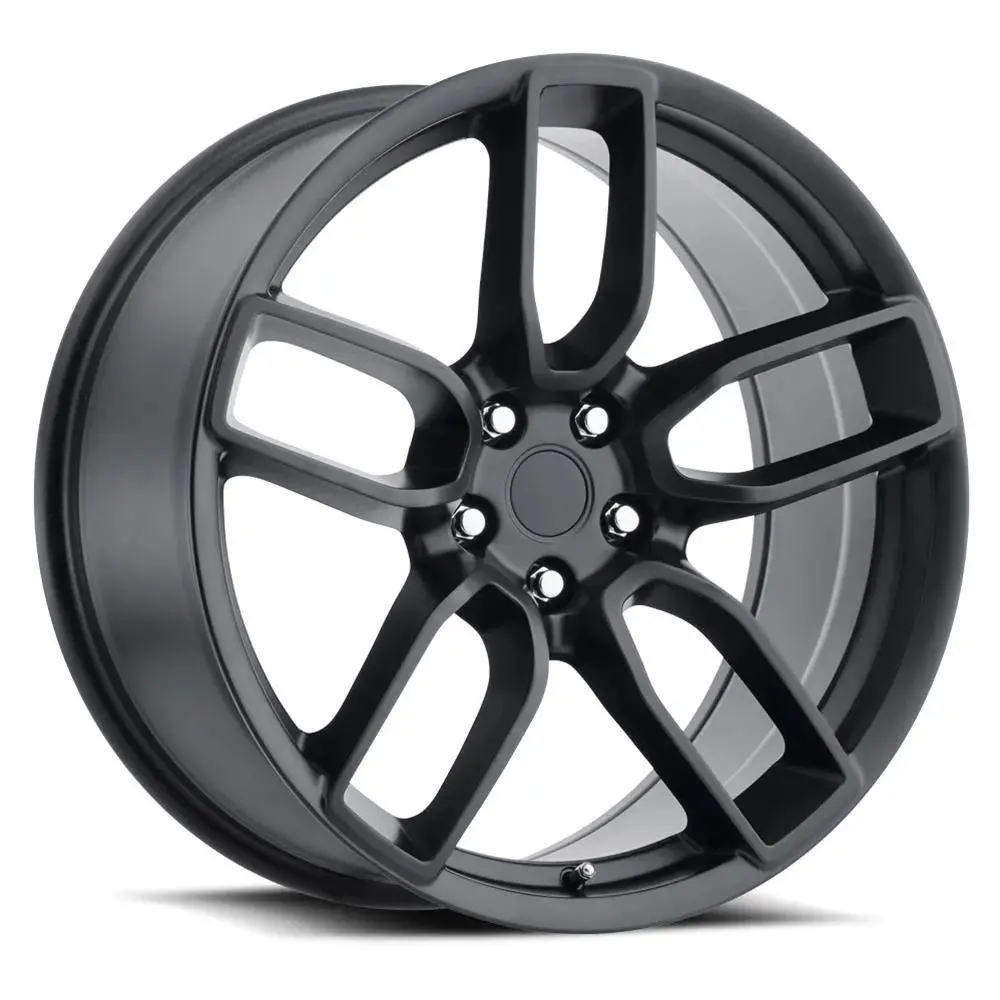 Voxx Replica Hellcat Matte Black Wheels 1