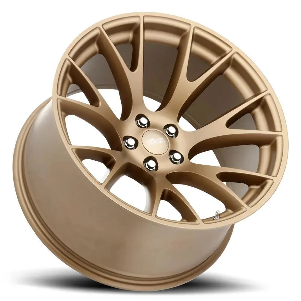 Voxx Hellcat Replica Wheels Gold (Widebody Fitment) 1